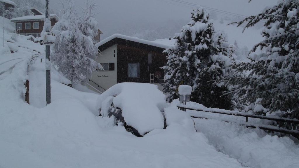 Casa Collina Apartamento Disentis Exterior foto